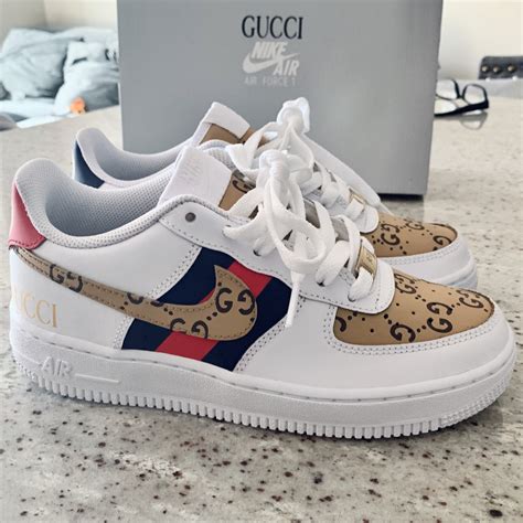 nike air gucci custom|air force 1 Gucci drop.